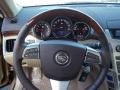 Cashmere/Ebony 2013 Cadillac CTS 4 3.0 AWD Sedan Steering Wheel