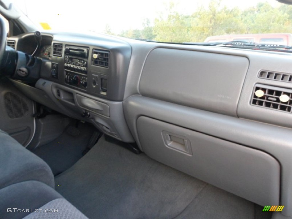 2003 F250 Super Duty FX4 SuperCab 4x4 - Oxford White / Medium Flint Grey photo #37