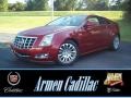 2013 Crystal Red Tintcoat Cadillac CTS 4 AWD Coupe  photo #1