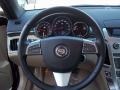 Cashmere/Ebony 2013 Cadillac CTS 4 AWD Coupe Steering Wheel