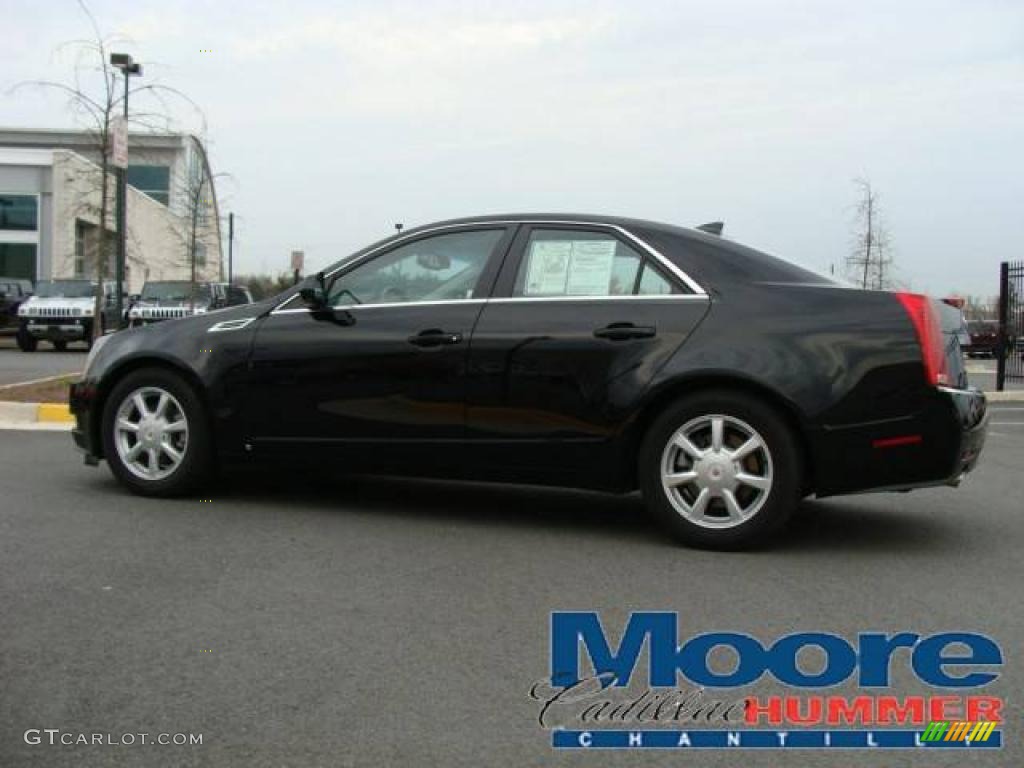 2009 CTS Sedan - Black Raven / Ebony photo #11