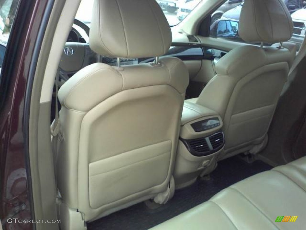 2007 MDX  - Dark Cherry Red Pearl / Parchment photo #17