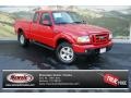 2006 Torch Red Ford Ranger XLT SuperCab 4x4  photo #1
