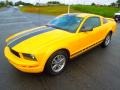 Screaming Yellow 2005 Ford Mustang V6 Premium Coupe