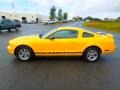 Screaming Yellow 2005 Ford Mustang V6 Premium Coupe Exterior