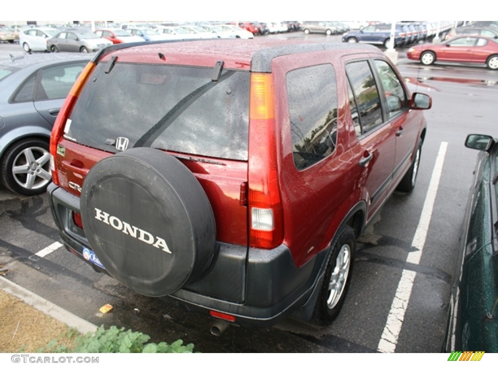 2003 CR-V EX 4WD - Chianti Red Pearl / Saddle photo #2