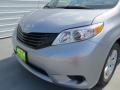 2013 Silver Sky Metallic Toyota Sienna V6  photo #9