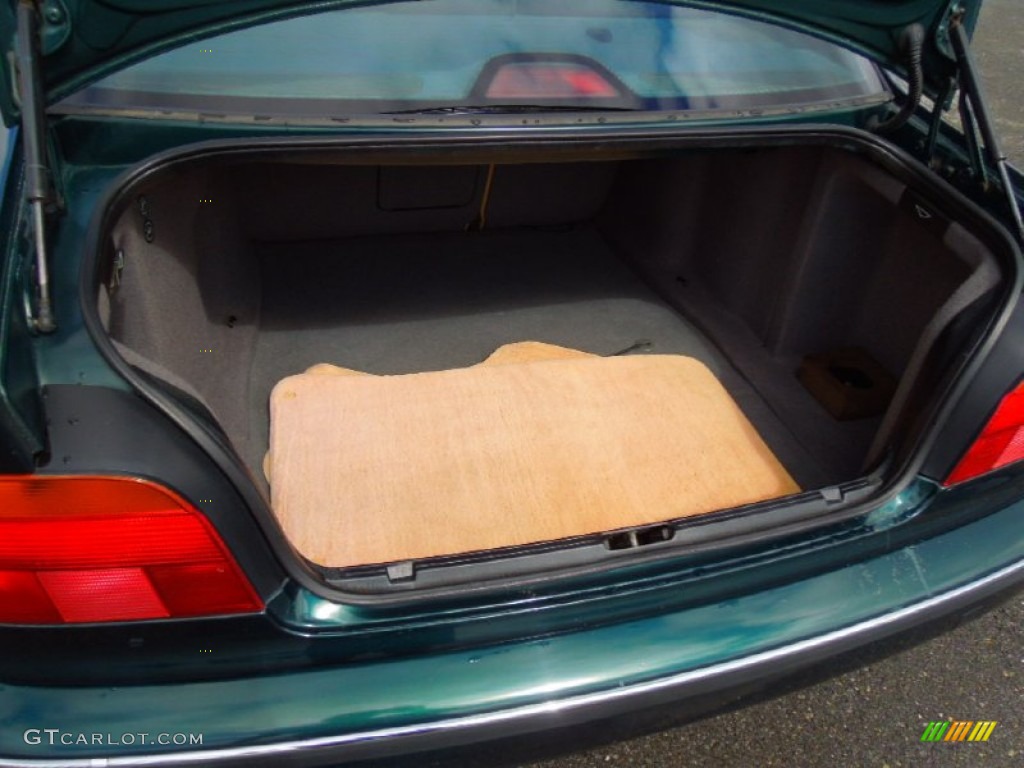 1997 5 Series 528i Sedan - Oxford Green Metallic / Sand Beige photo #19