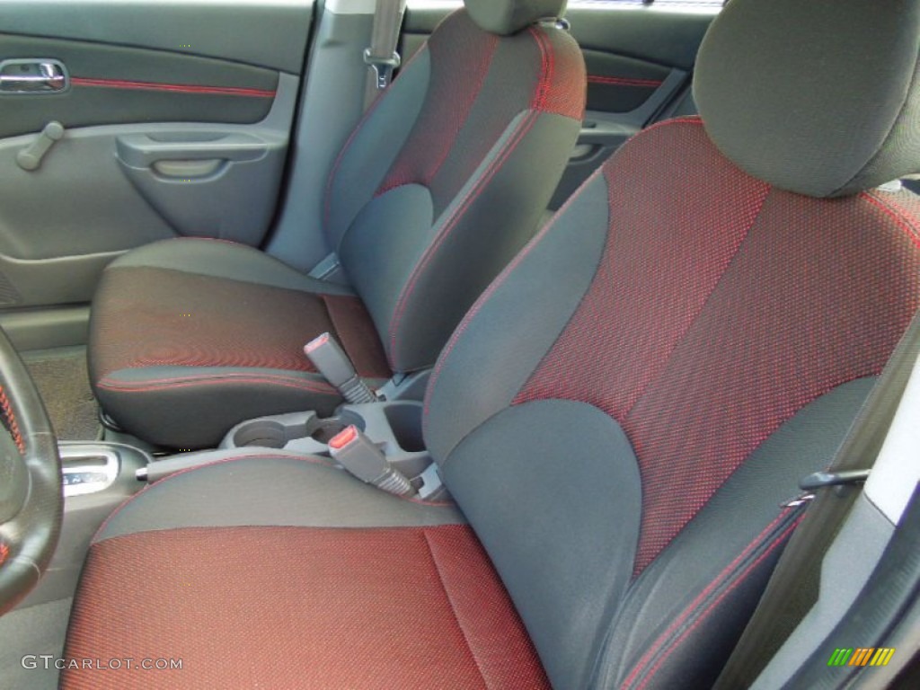 Gray Interior 2008 Kia Rio Rio5 LX Hatchback Photo #71609160
