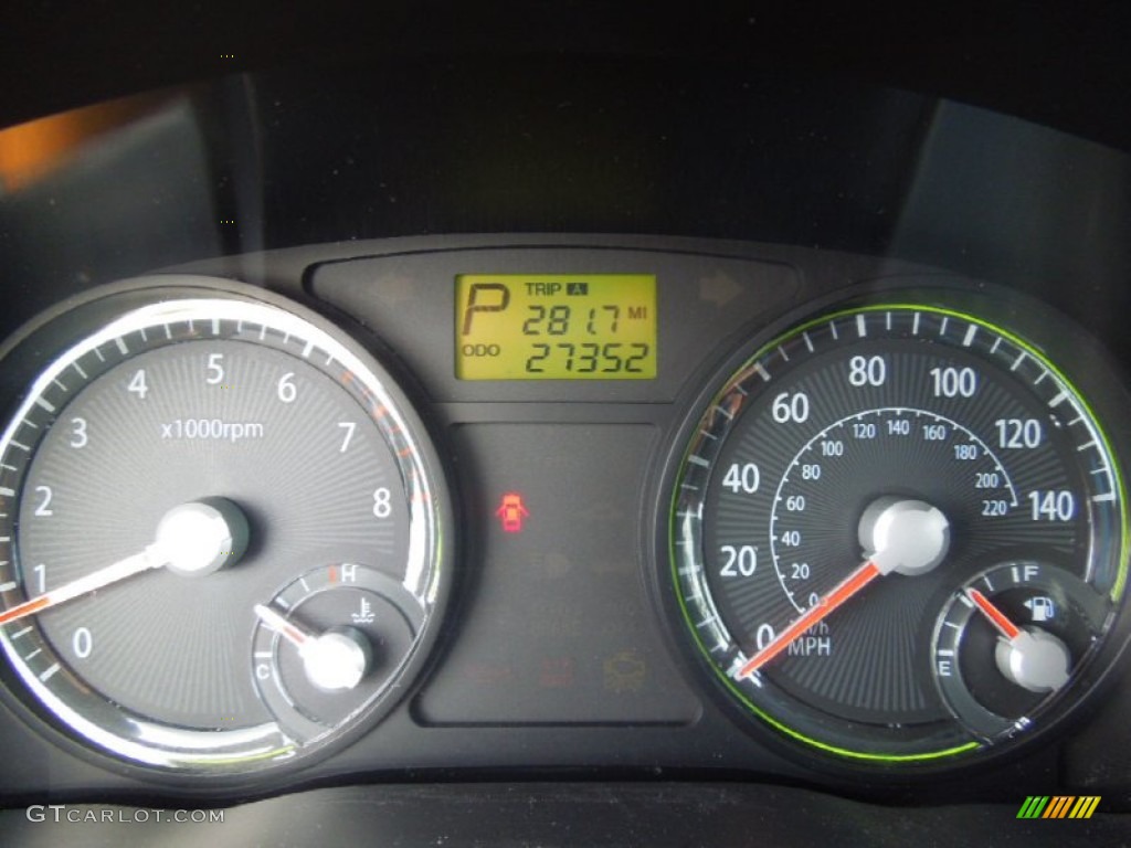 2008 Kia Rio Rio5 LX Hatchback Gauges Photo #71609208