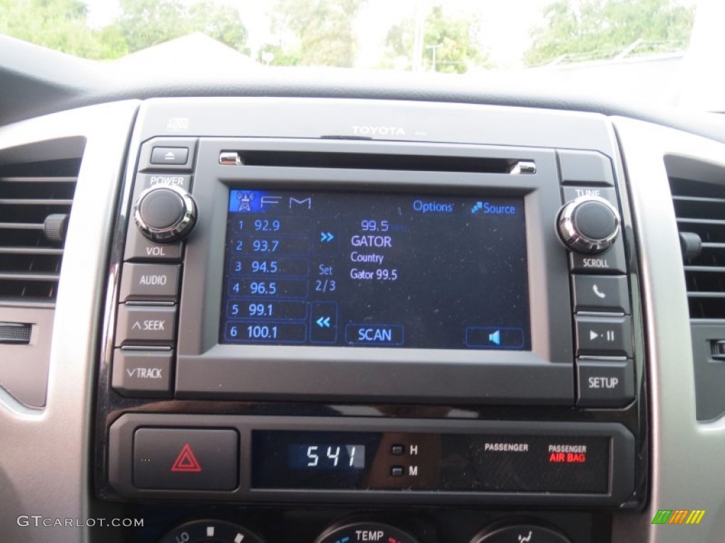 2013 Toyota Tacoma V6 SR5 Prerunner Double Cab Audio System Photo #71609889