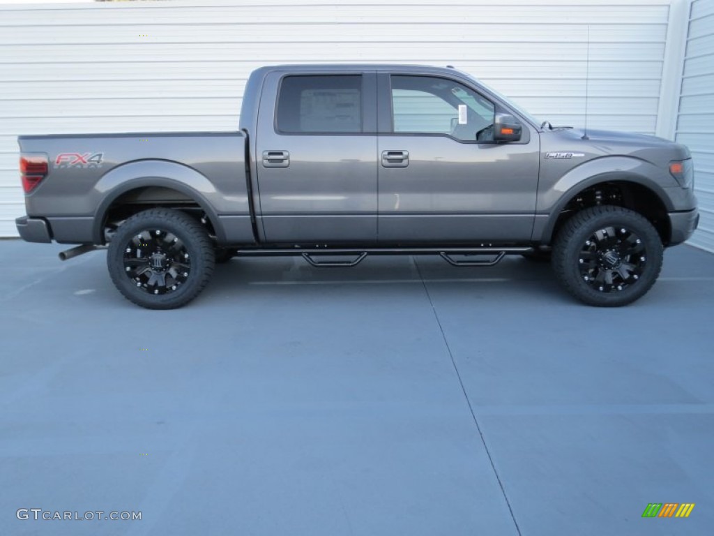 Sterling Gray Metallic 2013 Ford F150 FX4 SuperCrew 4x4 Exterior Photo #71609958