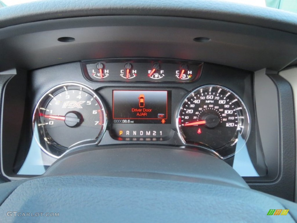 2013 Ford F150 FX4 SuperCrew 4x4 Gauges Photo #71610219