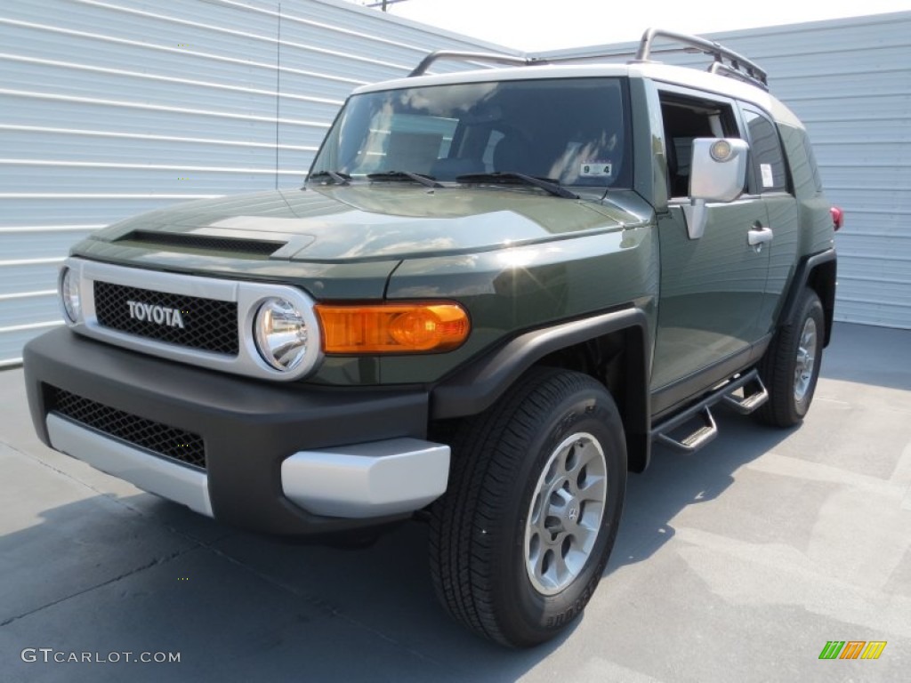 2013 FJ Cruiser 4WD - Army Green / Dark Charcoal photo #6