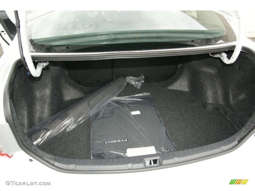 2013 Corolla S - Super White / Dark Charcoal photo #8