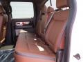 Platinum Unique Pecan Leather Rear Seat Photo for 2013 Ford F150 #71611314