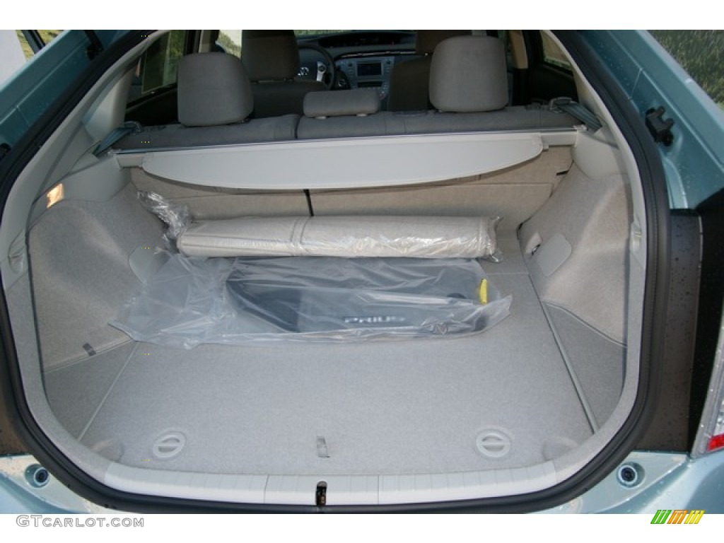 2012 Prius 3rd Gen Two Hybrid - Sea Glass Pearl / Misty Gray photo #8