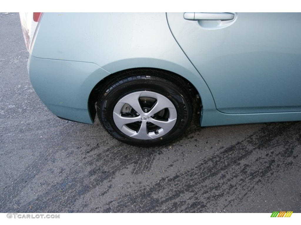 2012 Prius 3rd Gen Two Hybrid - Sea Glass Pearl / Misty Gray photo #9