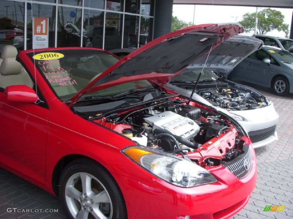 2006 Toyota Solara SLE V6 Convertible 3.3 Liter DOHC 24-Valve VVT-i V6 Engine Photo #71611740