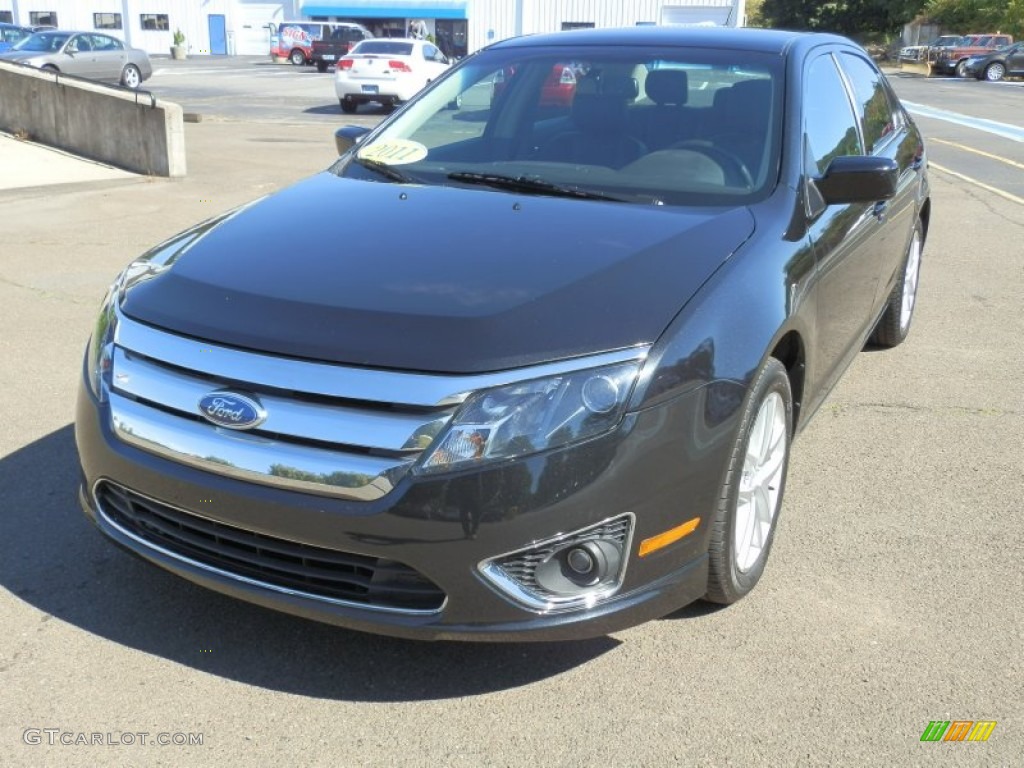 2011 Fusion SEL V6 - Tuxedo Black Metallic / Charcoal Black photo #2