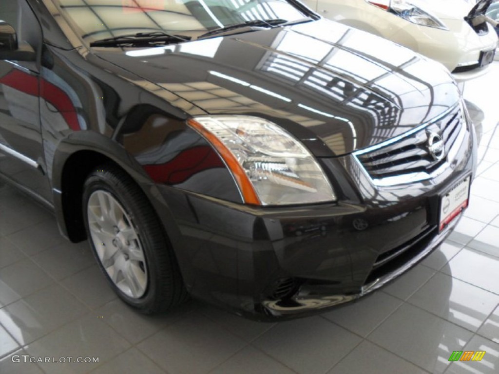 2012 Sentra 2.0 S - Espresso Black / Charcoal photo #12