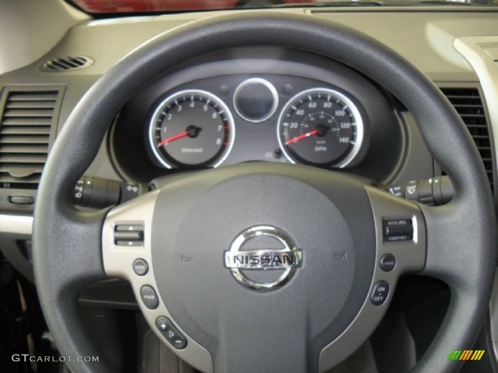 2012 Sentra 2.0 S - Espresso Black / Charcoal photo #15