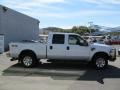 2008 Oxford White Ford F250 Super Duty XLT Crew Cab 4x4  photo #6