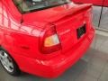 2002 Retro Red Hyundai Accent GL Sedan  photo #2