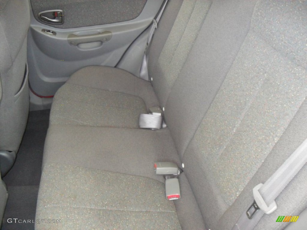 2002 Accent GL Sedan - Retro Red / Gray photo #15