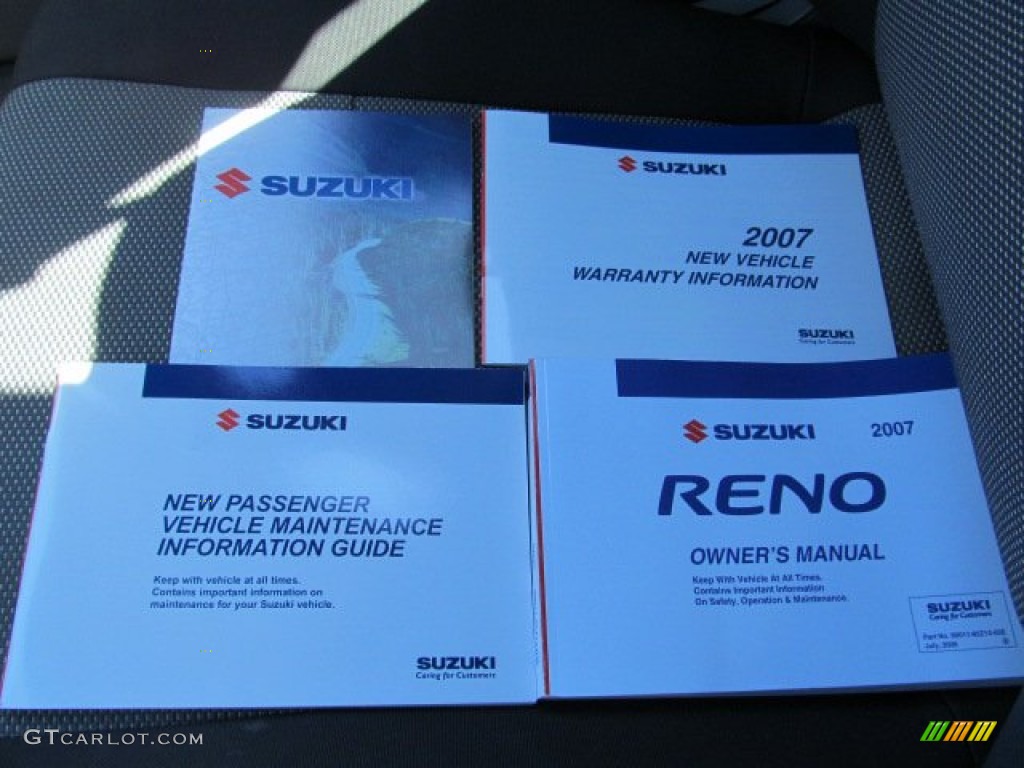 2007 Suzuki Reno Standard Reno Model Books/Manuals Photo #71613367
