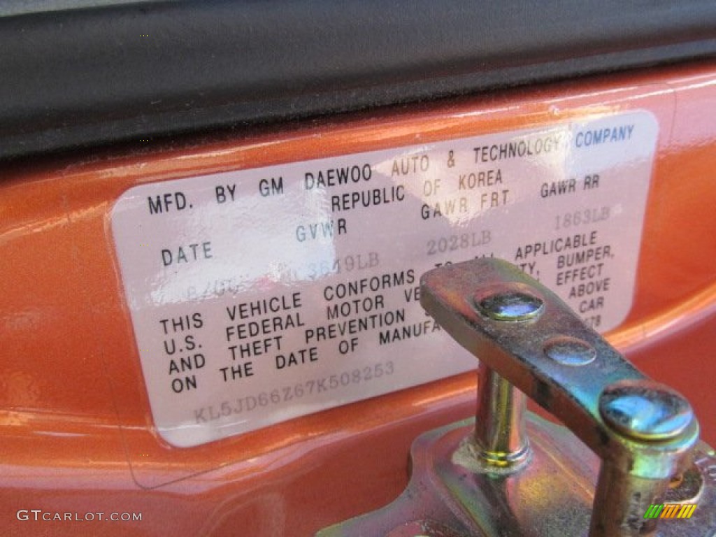 2007 Reno  - Sunburst Metallic / Grey photo #24