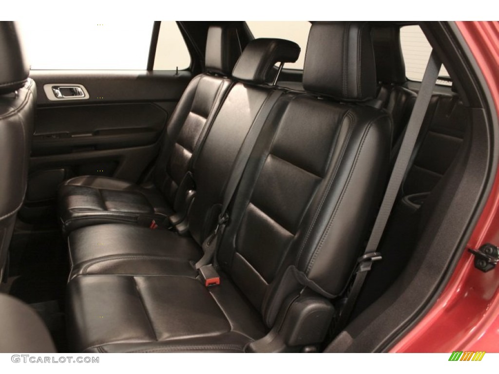 2011 Explorer XLT 4WD - Red Candy Metallic / Charcoal Black photo #37