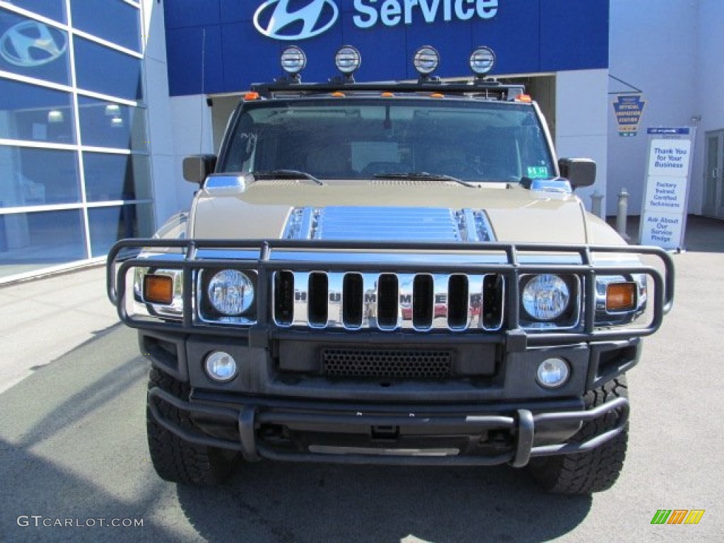 2005 H2 SUV - Desert Sand Metallic / Wheat photo #4