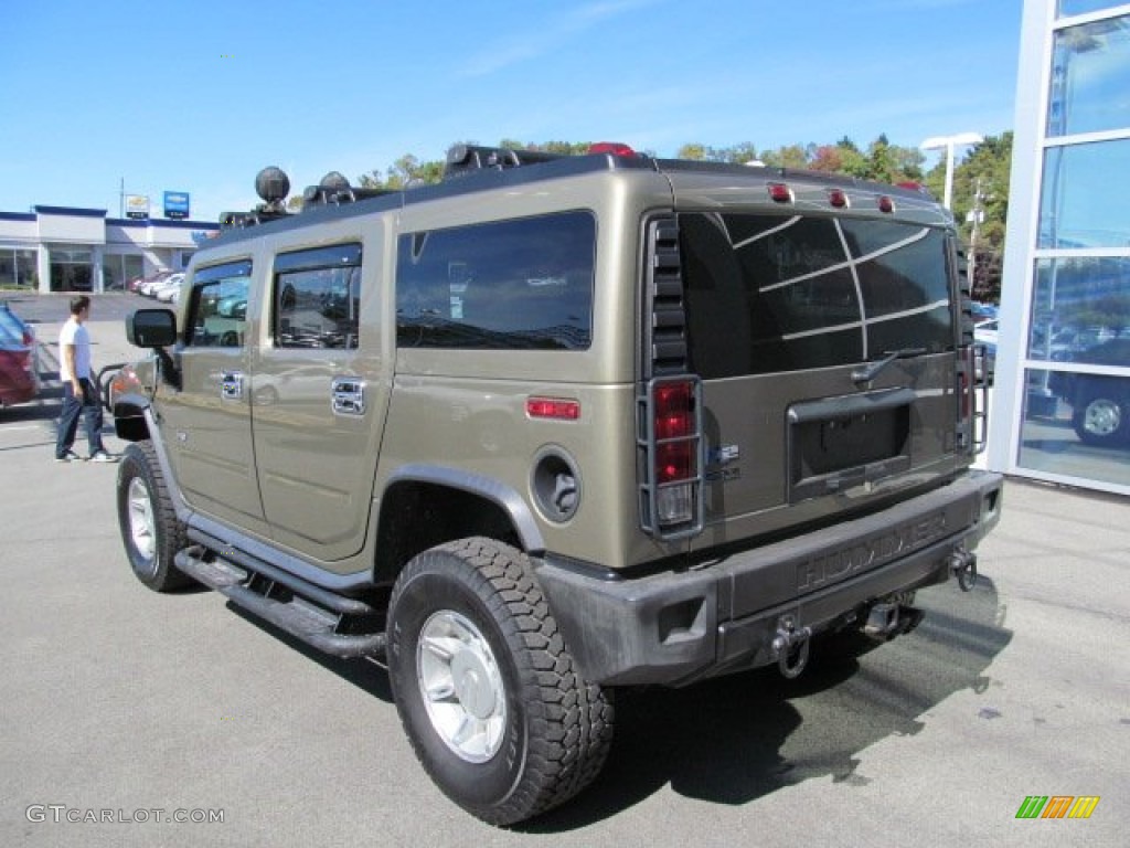 2005 H2 SUV - Desert Sand Metallic / Wheat photo #8