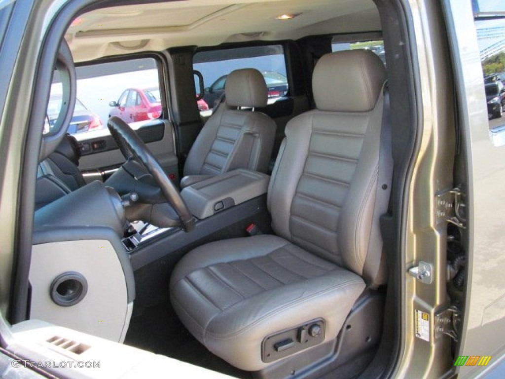 Wheat Interior 2005 Hummer H2 SUV Photo #71614872