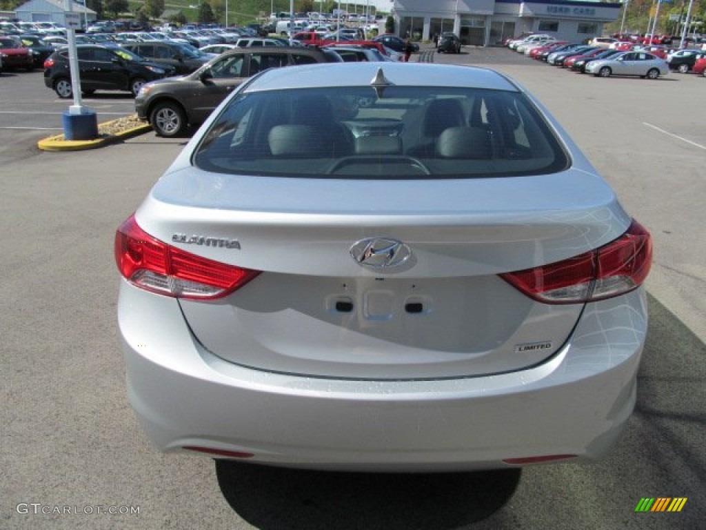 2013 Elantra Limited - Silver / Black photo #4
