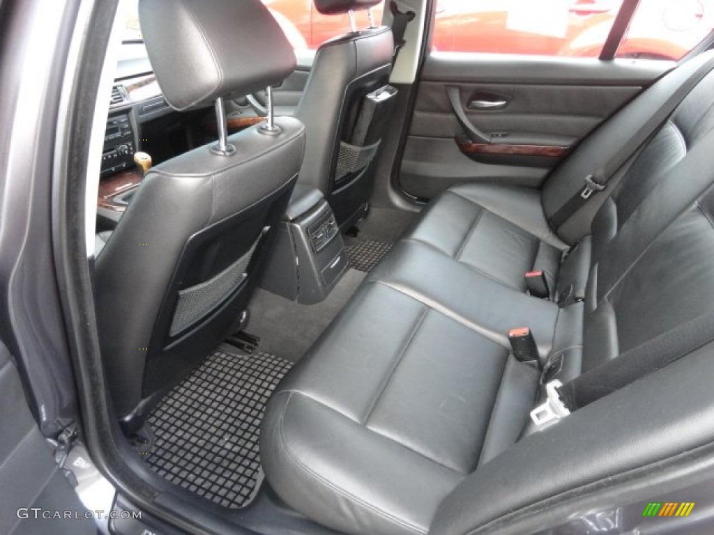 Black Interior 2006 BMW 3 Series 325xi Sedan Photo #71615407