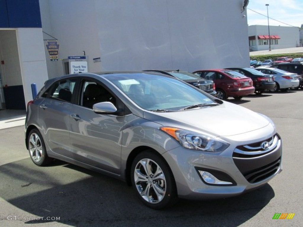 2013 Elantra GT - Titanium Gray Metallic / Black photo #3