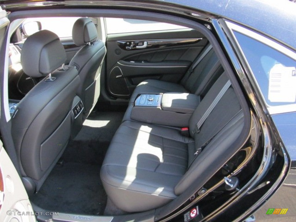2013 Hyundai Equus Signature Rear Seat Photo #71616250