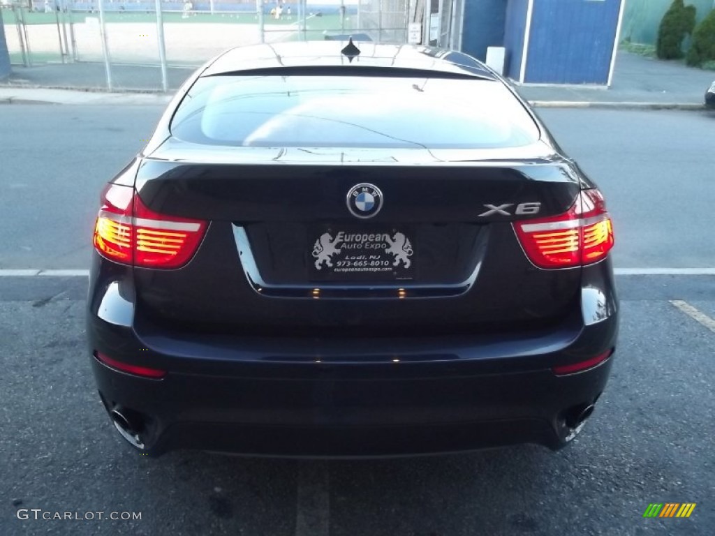 2010 X6 xDrive35i - Deep Sea Blue Metallic / Black photo #5