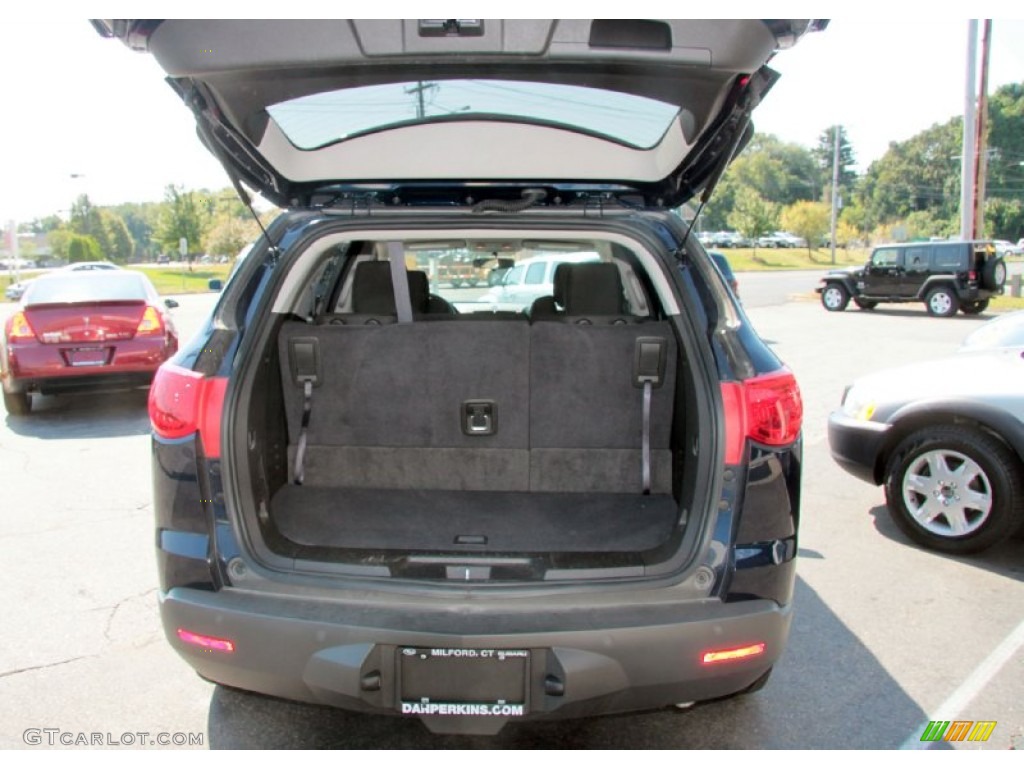 2012 Traverse LT AWD - Dark Blue Metallic / Ebony photo #7