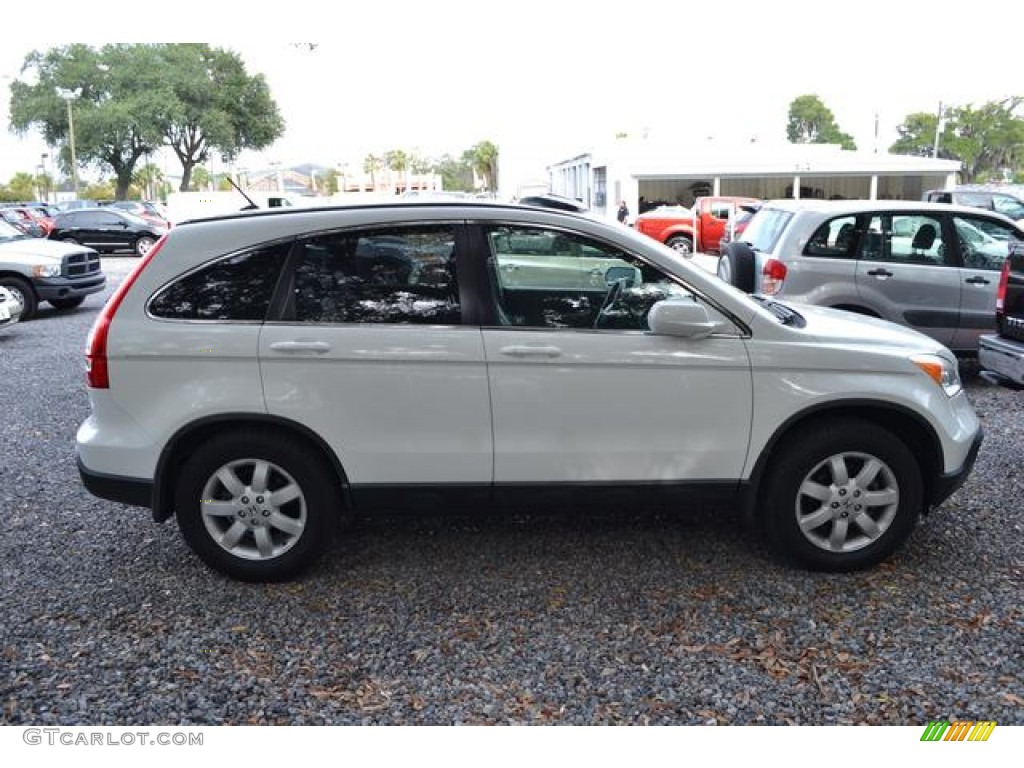 2007 CR-V EX-L - Taffeta White / Ivory photo #3