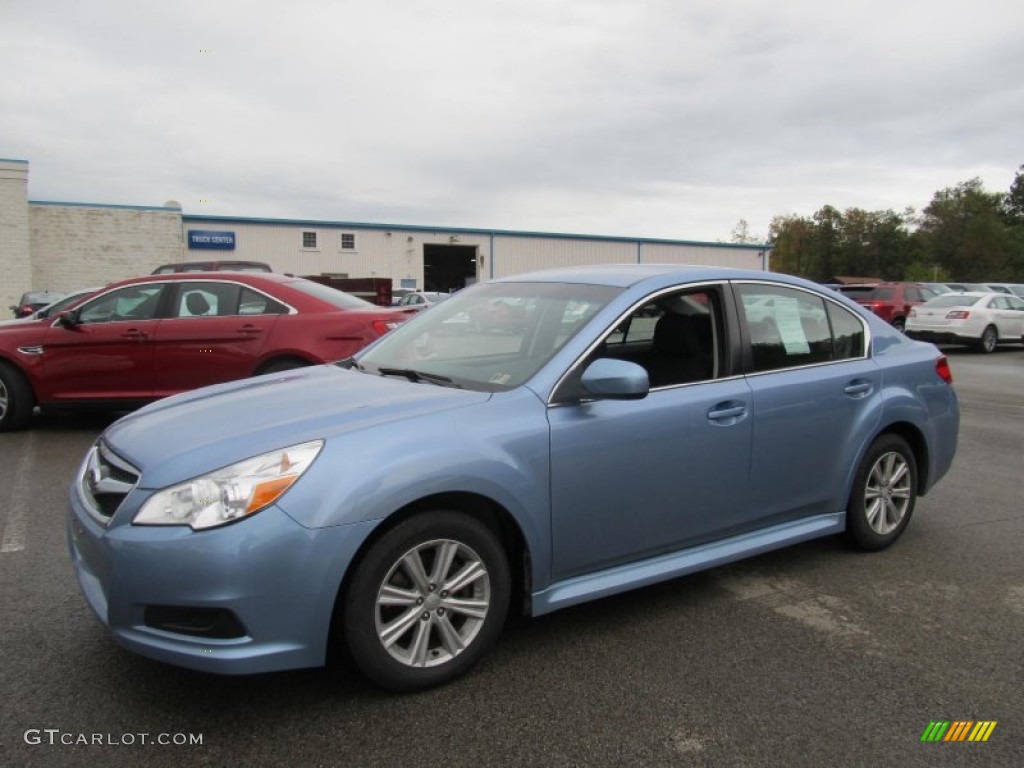 Sky Blue Metallic Subaru Legacy