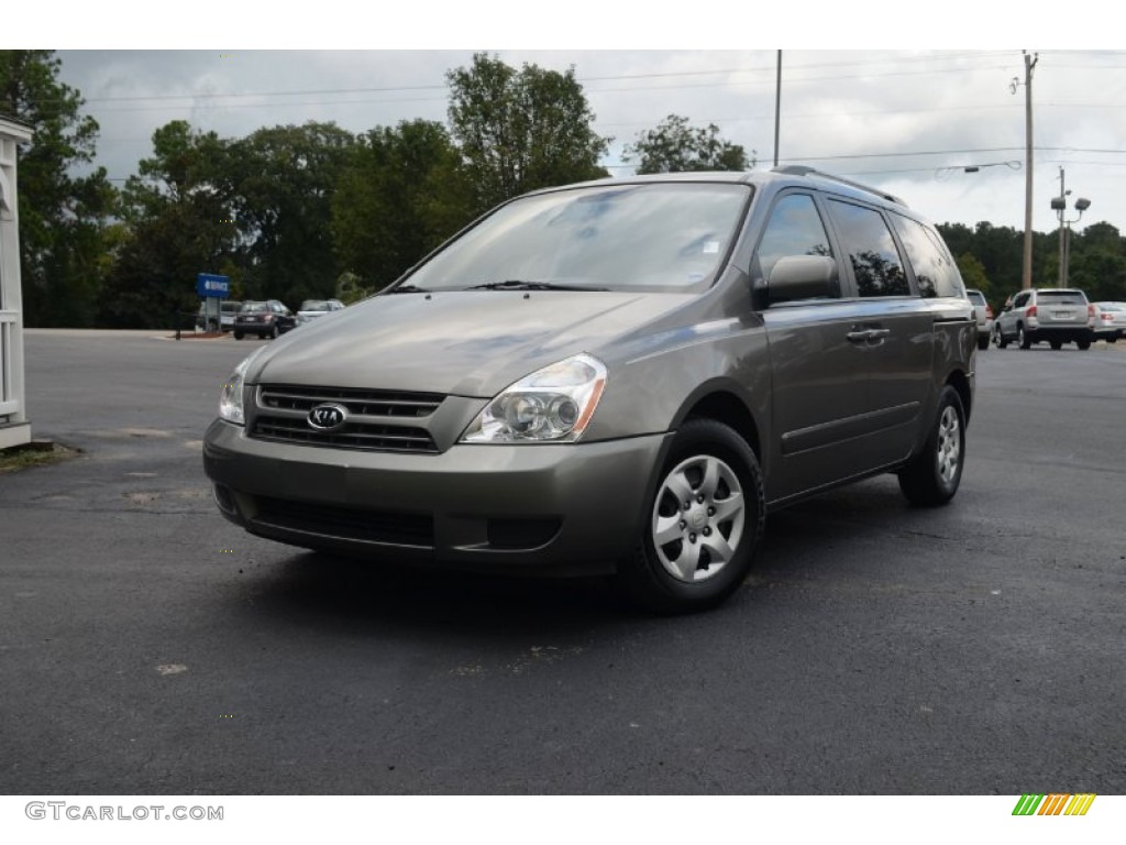 2010 Sedona LX - Titanium Silver / Beige photo #1