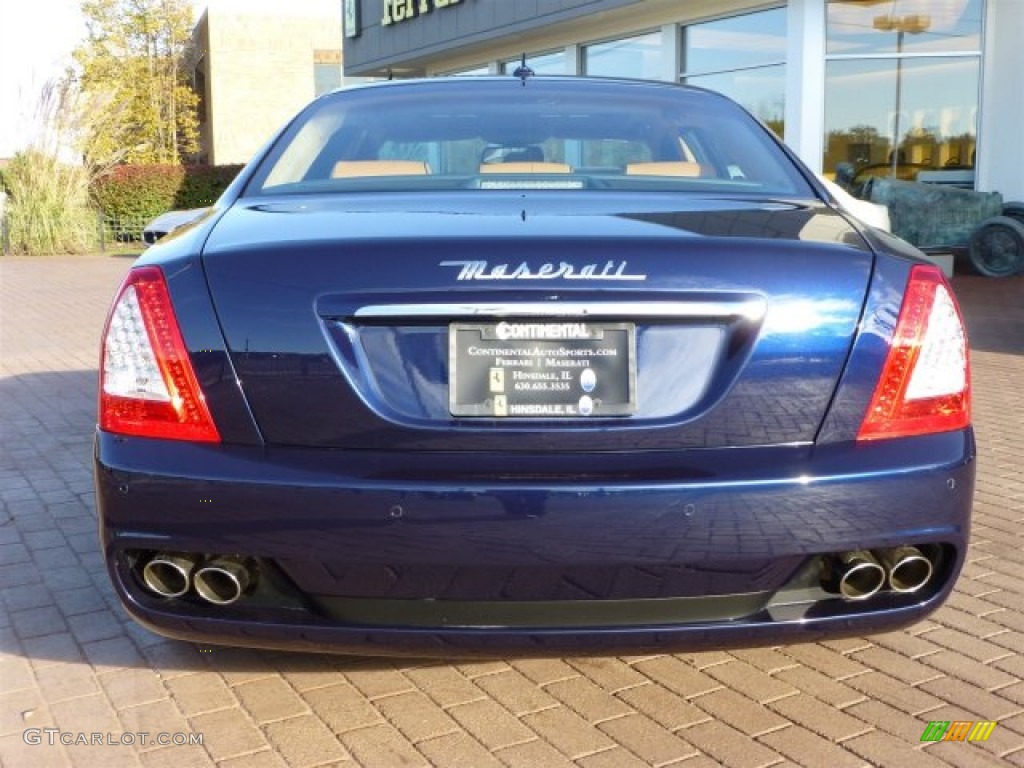 2013 Quattroporte S - Blu Oceano (Blue Metallic) / Cuoio photo #4
