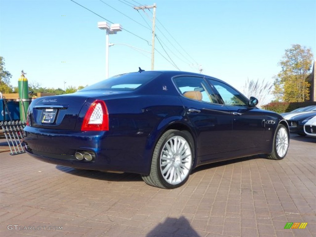 2013 Quattroporte S - Blu Oceano (Blue Metallic) / Cuoio photo #6