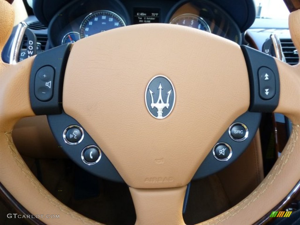 2013 Quattroporte S - Blu Oceano (Blue Metallic) / Cuoio photo #19