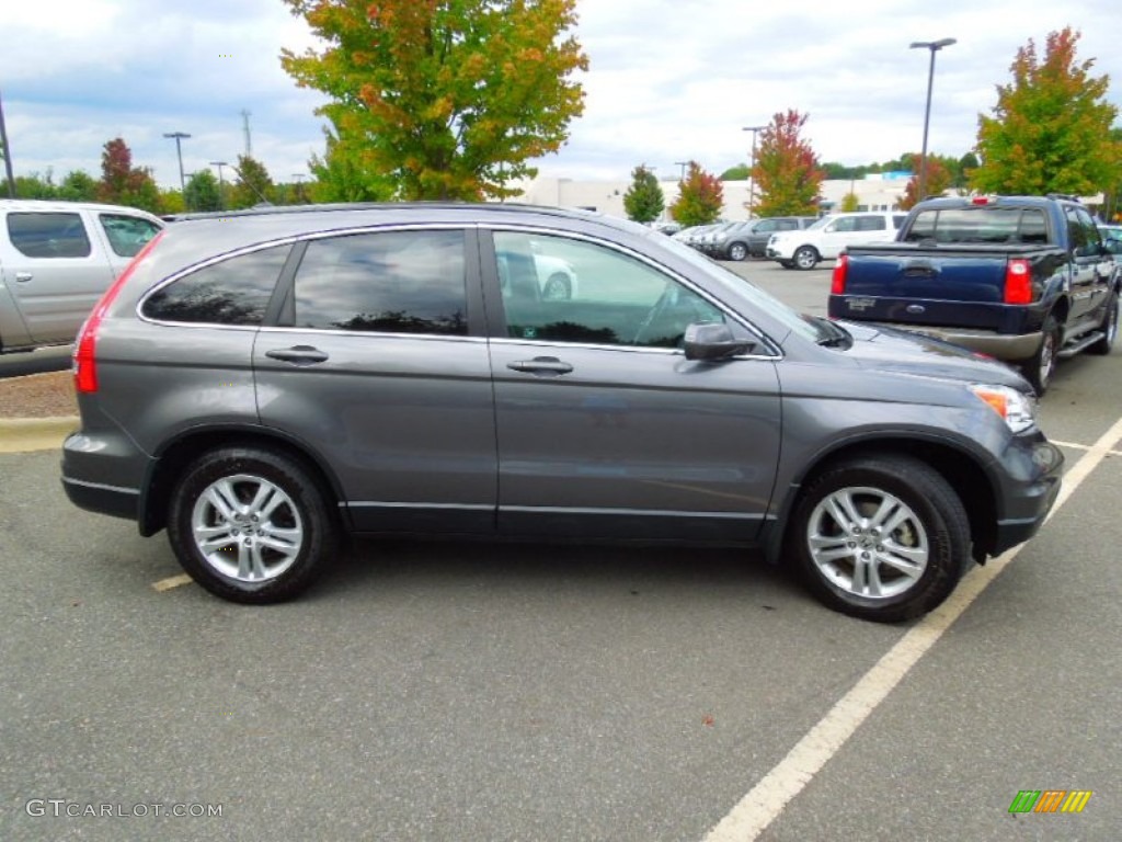 2010 CR-V EX-L - Polished Metal Metallic / Black photo #3