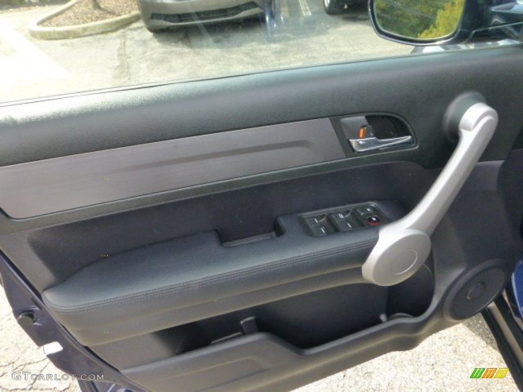 2007 Honda CR-V EX-L 4WD Black Door Panel Photo #71620823
