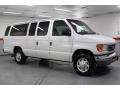Oxford White 2004 Ford E Series Van E350 Super Duty XLT 15 Passenger Exterior